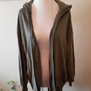 American Eagle Hooded Open Sweatshirt